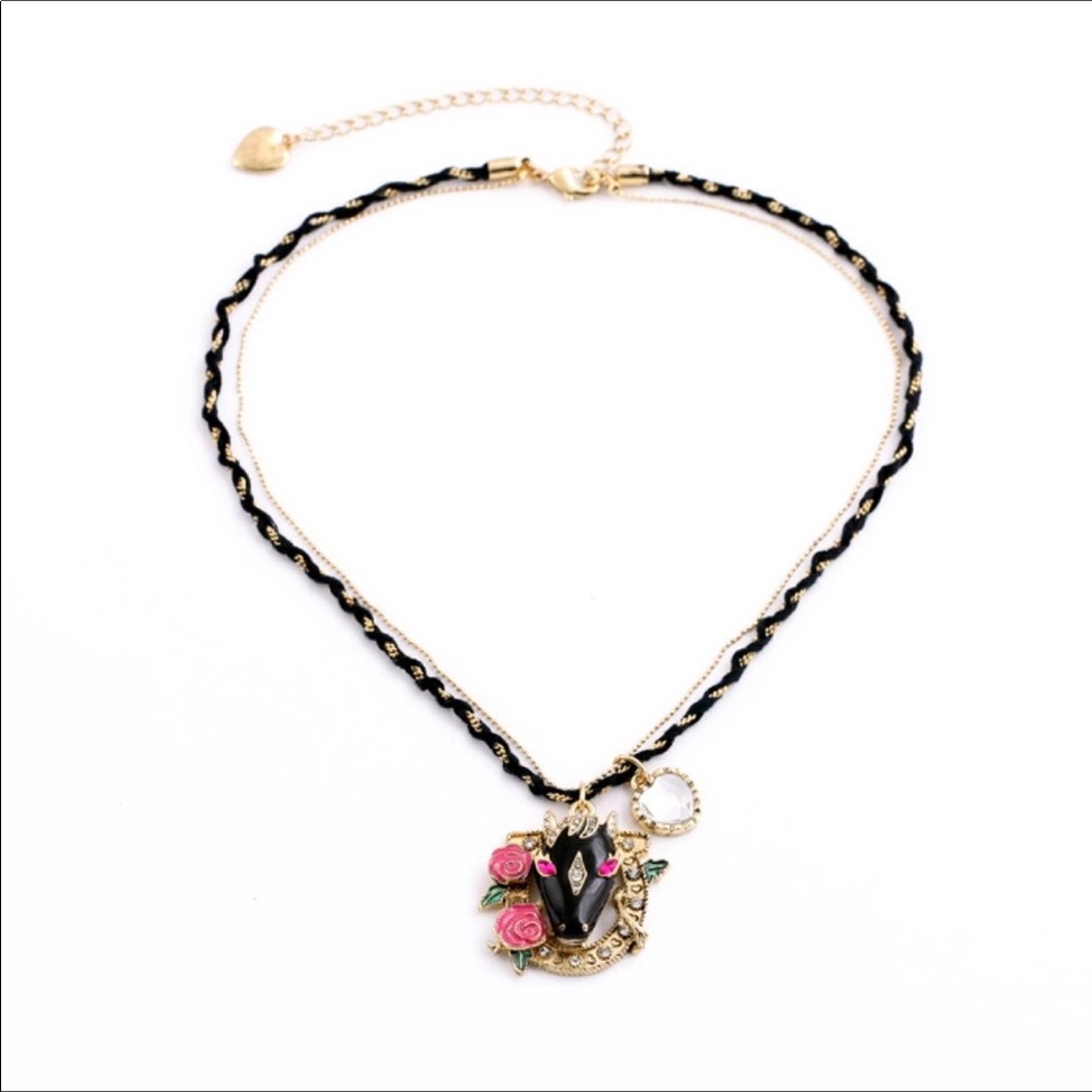 Swarovski Horse Necklace New With Tags NWT - Picture 2 of 6